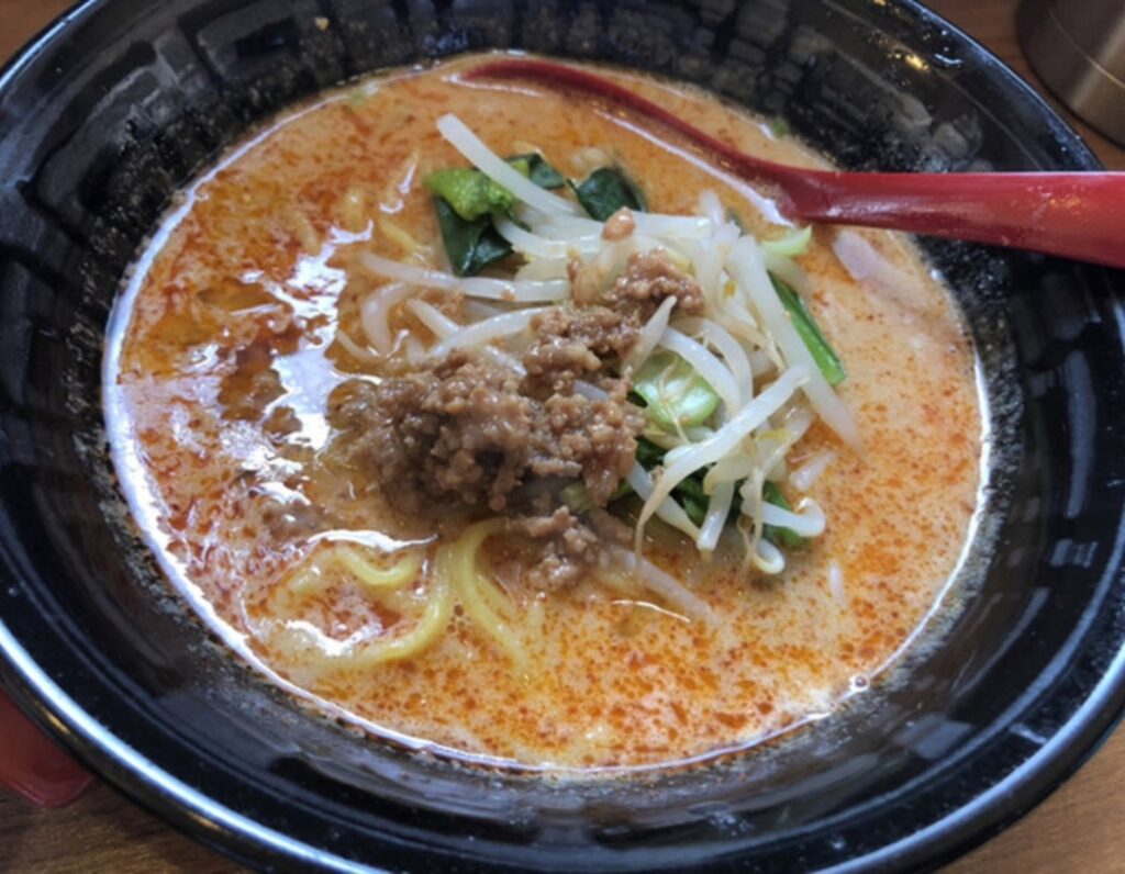 濃厚クリーミーな担々麺,原商店街中華街